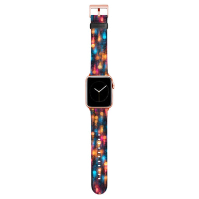 Späti - Apple Watch Armband 44/45/46/49mm 44 45 46 49mm Rose Gold Matte NALIA Kunstleder Armband