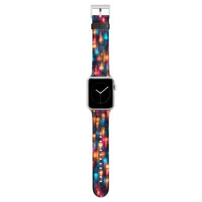 Späti - Apple Watch Armband 38/40/41/42mm 38 40 41 42mm Silver Matte NALIA Kunstleder Armband