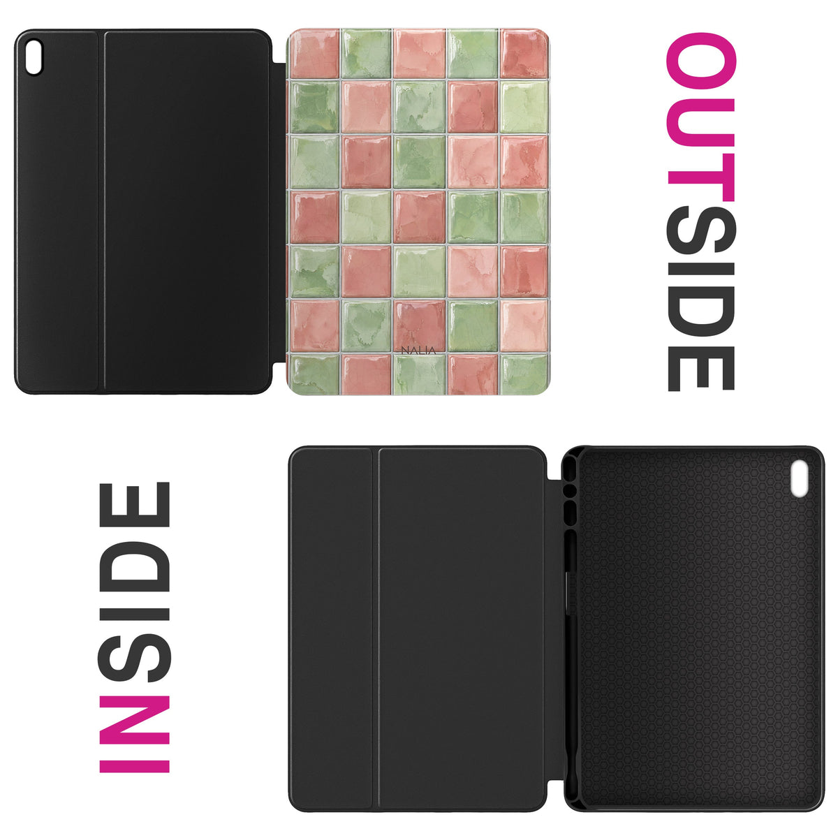 Bahnsteig - iPad Air 13″ (M2 [2024] & M3 [2025]) Hülle NALIA Protective Hülle