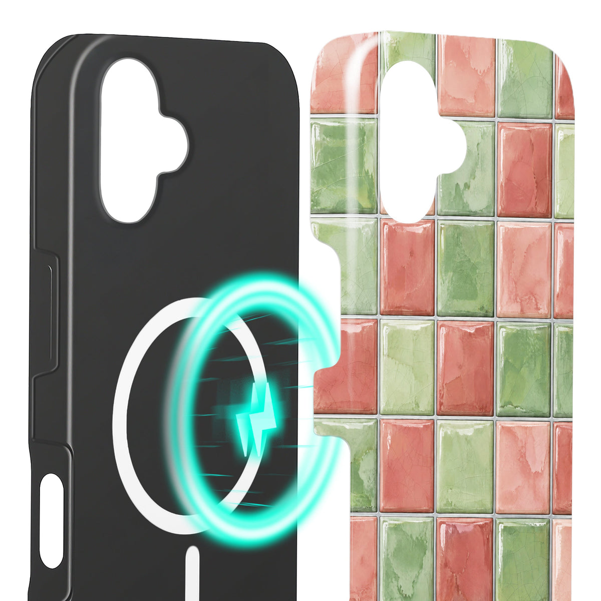 Bahnsteig - iPhone 16 Hülle NALIA Protective Hülle
