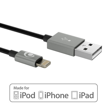NALIA 2m USB Sync Daten Kabel für iPhone iPad iPod, Ladekabel Nylon Phone Cable