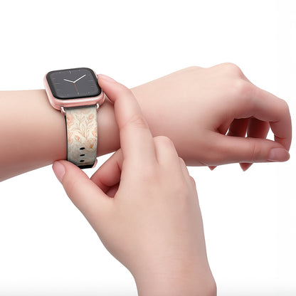 Blush - Apple Watch Armband 38-41mm & 42 (ab Serie 10) 38-41mm & 42 (ab Serie 10) Matt Rose Gold NALIA Kunstleder Armband