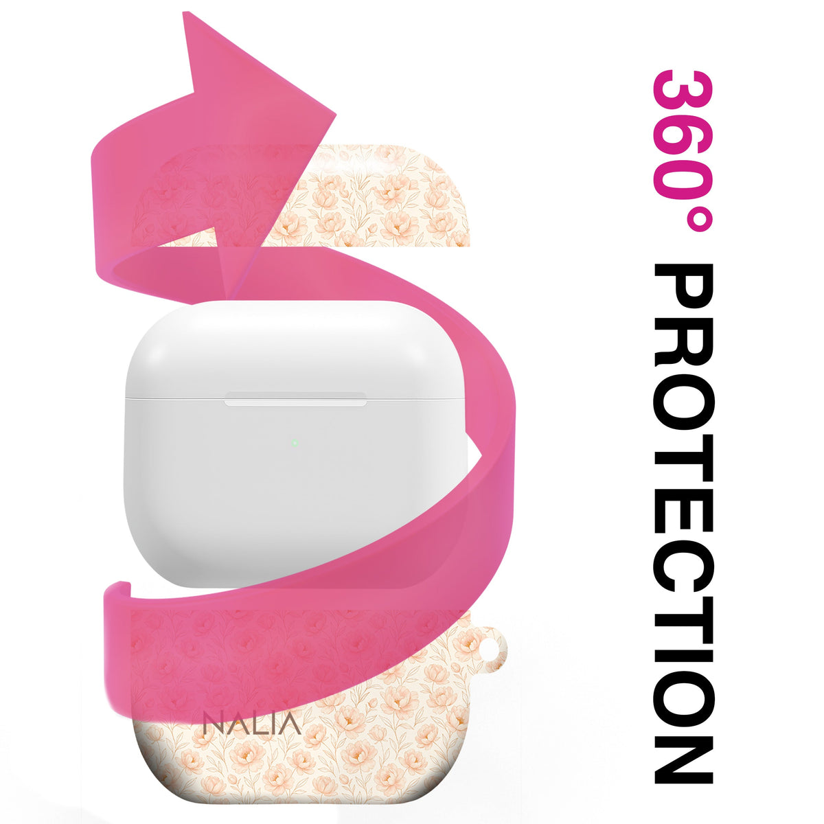 Blush - AirPods Pro 3 Hülle NALIA Protective Hülle