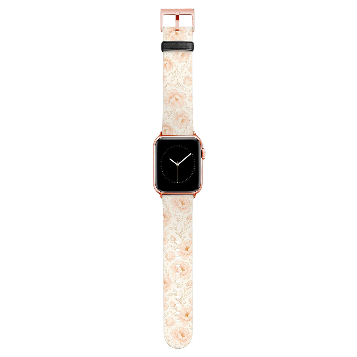 Blush - Apple Watch Armband 38-41mm & 42 (Serie 10-11) 38-41mm & 42 (Serie 10-11) Matt Rose Gold NALIA Kunstleder Armband