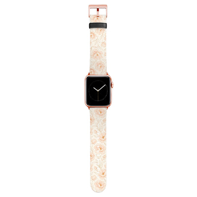Blush - Apple Watch Armband 38-41mm & 42 (Serie 10-11) 38-41mm & 42 (Serie 10-11) Matt Rose Gold NALIA Kunstleder Armband