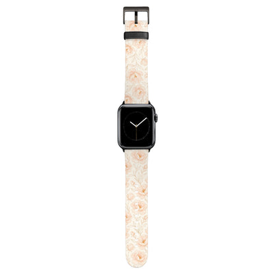Blush - Apple Watch Armband 38-41mm & 42 (Serie 10-11) 38-41mm & 42 (Serie 10-11) Matt Schwarz NALIA Kunstleder Armband