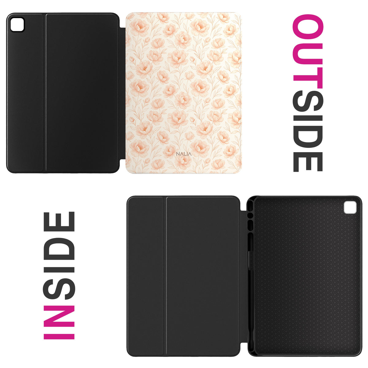 Blush - iPad Pro 13 (8th Gen) Hülle NALIA Protective Hülle