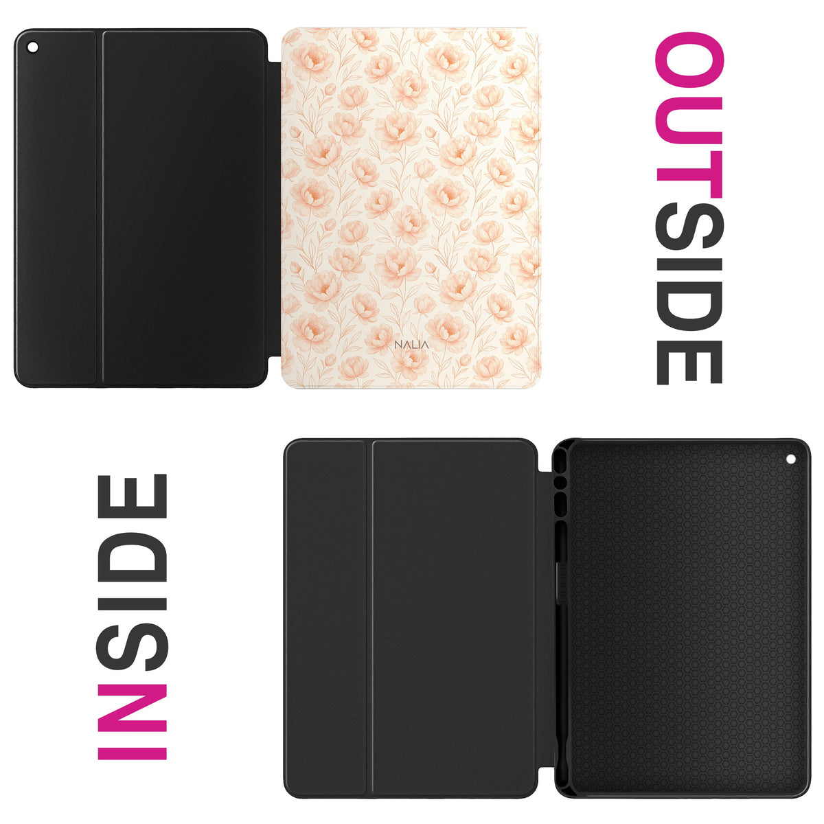 Blush - iPad (9th/8th/7th Generation) Hülle NALIA Protective Hülle