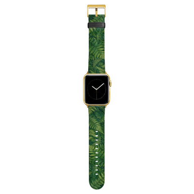 Ballade - Apple Watch Armband 44/45/46/49mm 44 45 46 49mm Matt Gold NALIA Kunstleder Armband