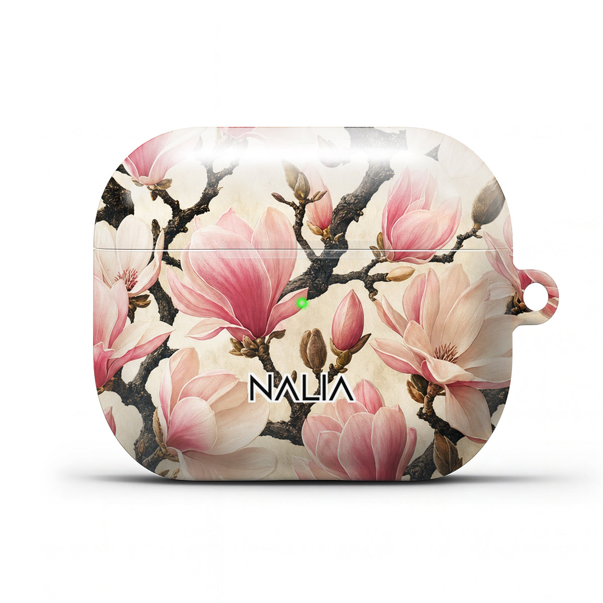 Blossom AirPods 3 Hülle mit Magnolien