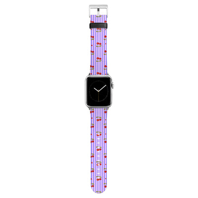Cherie - Apple Watch Armband 44-49mm & 42 (Serie 1-3) 44-49mm & 42 (Serie 1-3) Matt Silber NALIA Accessories