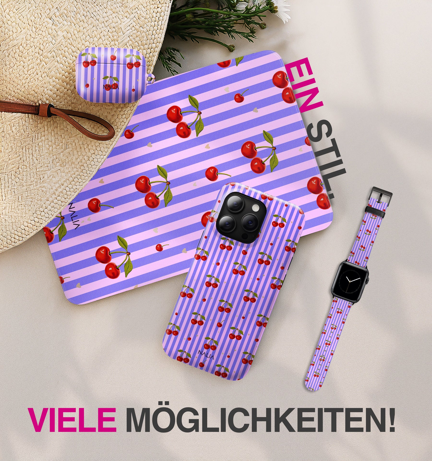 Cherie - AirPods Pro Hülle NALIA Protective Hülle