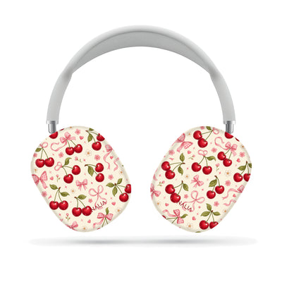 Coquette AirPods Max Hülle mit Kirschen