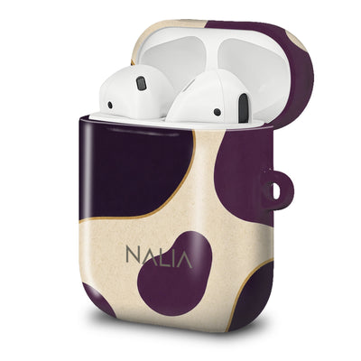 Plum - AirPods 1 / 2 Hülle NALIA Protective Hülle