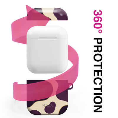 Plum - AirPods 1 / 2 Hülle NALIA Protective Hülle