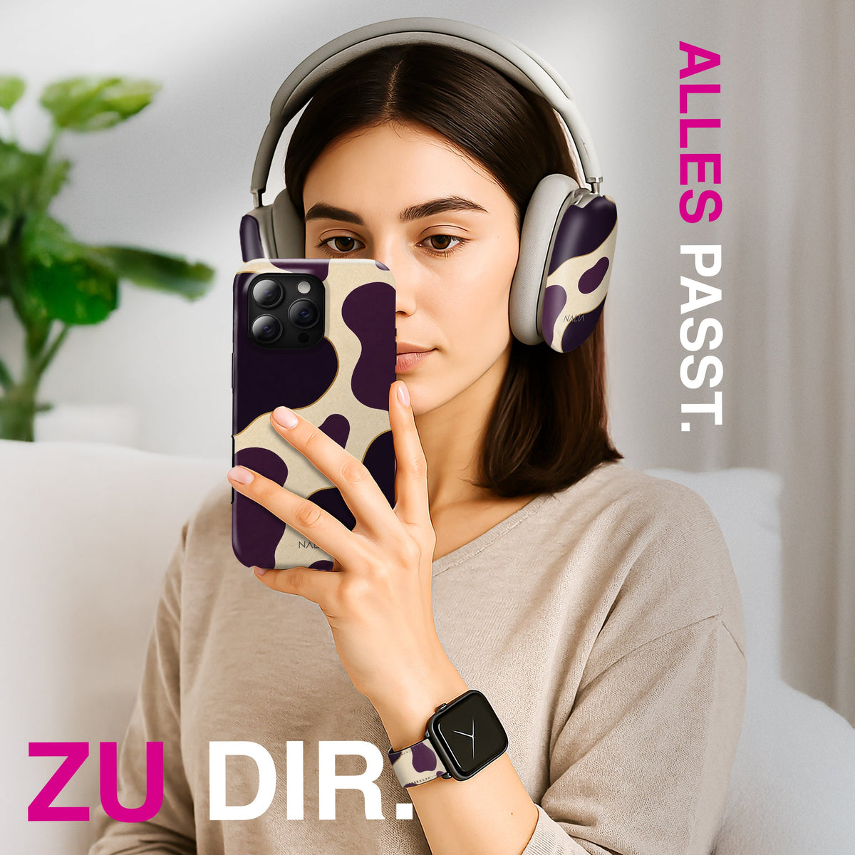 Plum - AirPods Pro 2 Hülle NALIA Protective Hülle