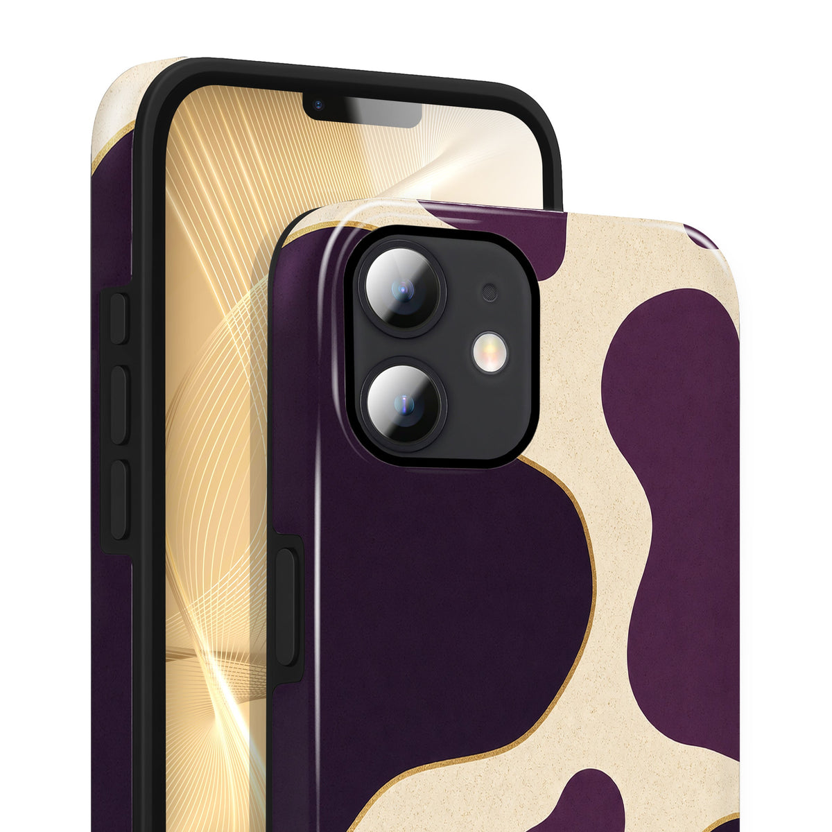 Plum - iPhone 12 Mini Hülle NALIA Protective Hülle