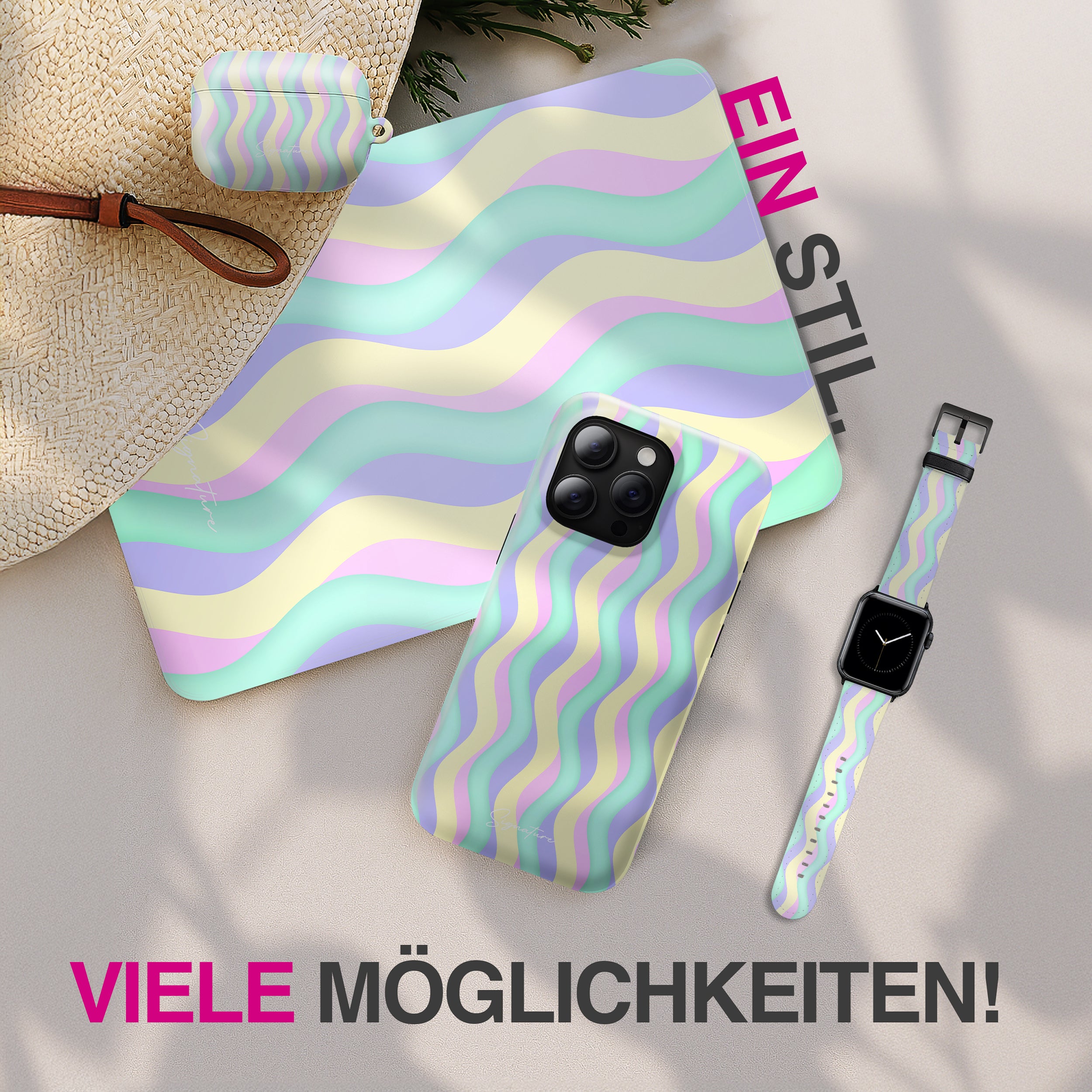 Curves - iPad Air (5th/4th Generation) Hülle NALIA Protective Hülle