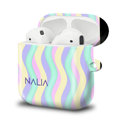 Curves - AirPods 4 Hülle NALIA Protective Hülle