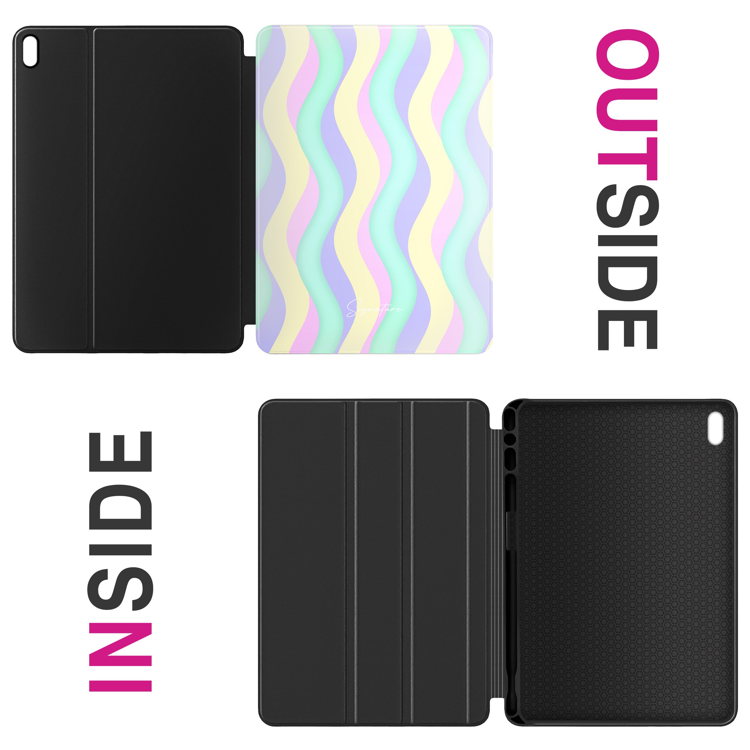 Curves - iPad Air 11″ (M2 [2024] & M3 [2025]) Hülle NALIA Tech Accessories