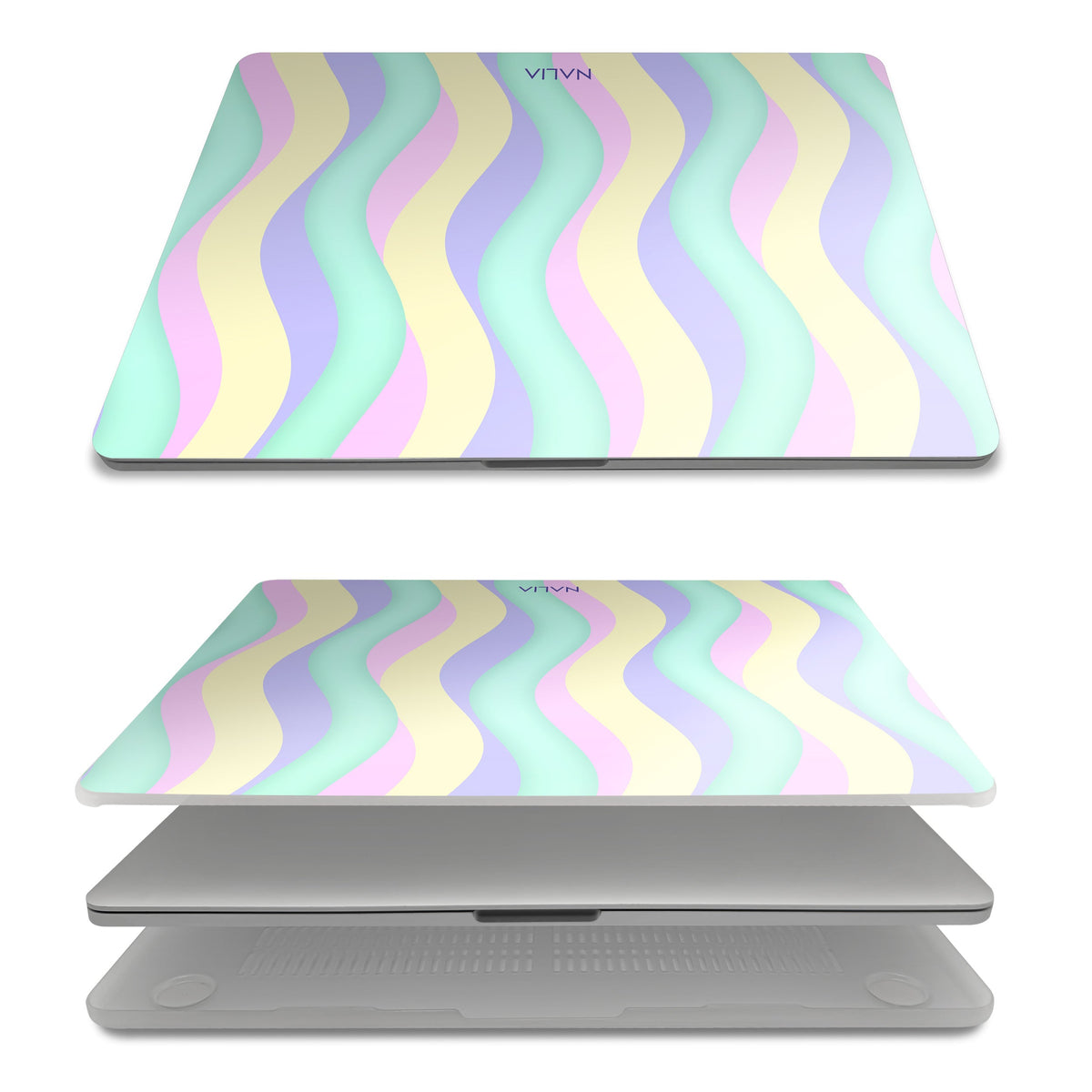 Curves - MacBook Air 13 [A1466/A1369] Hülle NALIA Protective Hülle