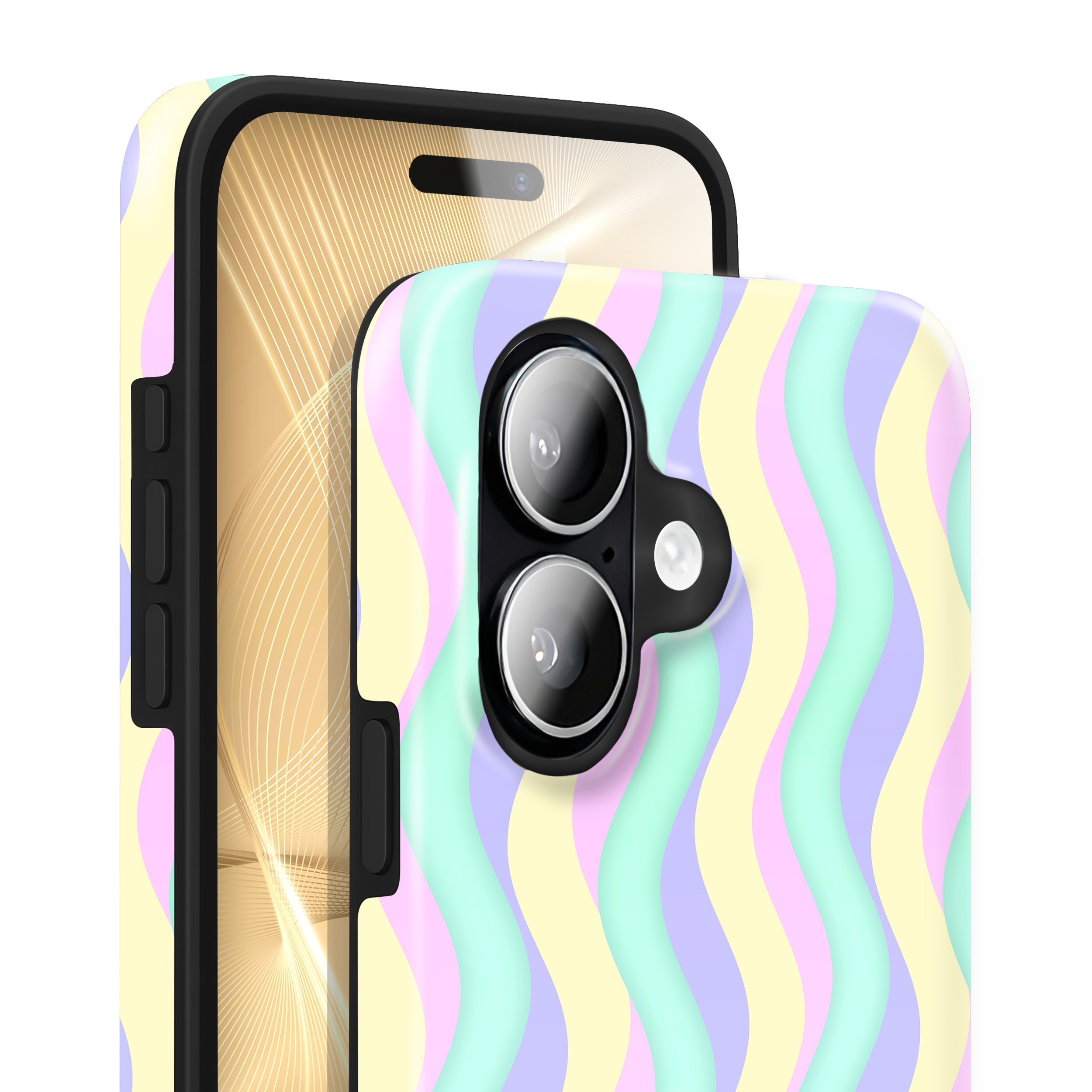 Curves - iPhone 16 Hülle NALIA Protective Hülle
