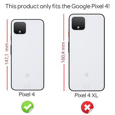 NALIA Schutzglas kompatibel mit Google Pixel 4 Glas, 9H Full-Cover Screen Display Schutz, Handy Schutzfolie Bildschirm-Abdeckung Schutz-Film Protector Tempered Glass Case Klar - Transparent Schwarz Default Title NALIA GlasSchutz