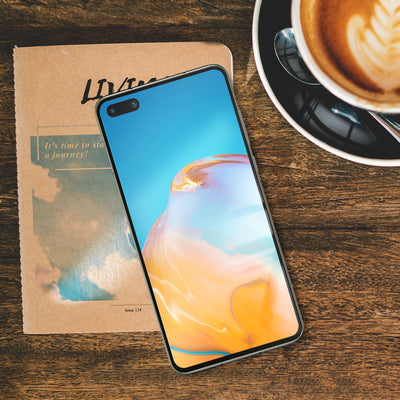 NALIA (2x) Schutzglas kompatibel mit Huawei P40 Glas, 9H Full-Cover Hartglas Displayschutzfolie Screen Protector, Handy Bildschirm-Abdeckung Displayschutz LCD Film Tempered Glass Schutzfolie HD Clear Default Title NALIA GlasSchutz
