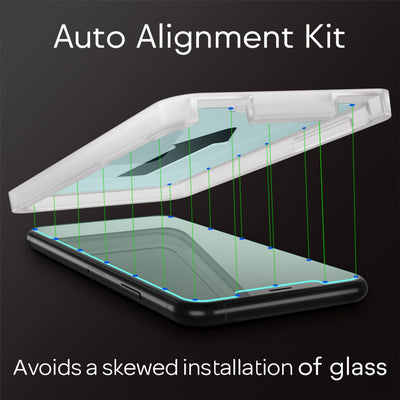 NALIA (2x) Schutzglas & Applikator kompatibel mit iPhone 11 Pro/ X/ Xs, 9H Glasfolie mit Schablone für einfache Installation, hoher Handy Displayschutz Hartglas Abdeckung Tempered Glass - Transparent Default Title NALIA GlasSchutz