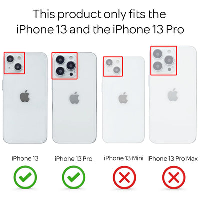 NALIA 4x Schutzglas & 1x Schablone - Set kompatibel mit iPhone 13/ iPhone 13 Pro Glas, 9H Full-Screen Glasfolie [Case-Friendly] mit Applikator einfache Installation, Handy Displayschutz - Transparent Default Title NALIA GlasSchutz