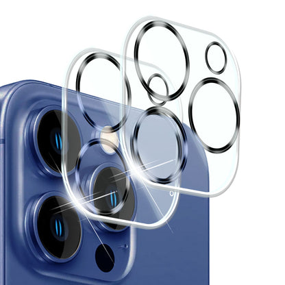 NALIA 2x Kamera Schutzglas für iPhone 16 Pro, Klarer Linsenschutz für Rückkamera, Transparenter Kameraschutz, Kameraglas Default Title NALIA GlasSchutz