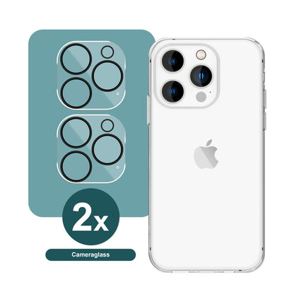 NALIA 2x Kamera Schutzglas für iPhone 16 Pro, Klarer Linsenschutz für Rückkamera, Transparenter Kameraschutz, Kameraglas Default Title NALIA GlasSchutz
