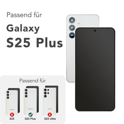 NALIA 2x Schutzglas für Samsung Galaxy S25 Plus – Montagerahmen & 9H Full-Screen – ARMORGLASSX PRO (Glasfolie Transparent & Case-Friendly) – Marke aus Berlin Default Title NALIA GlasSchutz