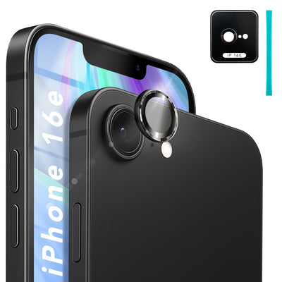 NALIA Glas Kameraschutzringe für iPhone 16e / 17e – Linsenschutz & Case Friendly – FOCUS.PRO CLX (9H Härtegrad & Montagerahmen) – Marke aus Berlin Default Title NALIA GlasSchutz