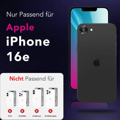 NALIA Focus.Pro CLX Kamera Schutzglas für iPhone 16e – Linsen Glas mit Anti-Reflexion Ring, Ultra-Klar mit 9H Härte, Hüllen-kompatibel, Kratzfestes Kameraglas, Objektiv Abdeckung Default Title NALIA GlasSchutz
