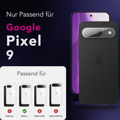 NALIA 2x Kameraschutzglas für Google Pixel 9 – Linsenschutz 9H & Case-Friendly – FOCUS.X2 MAX (HD-Echtglas Transparent) – Marke aus Berlin Default Title NALIA GlasSchutz