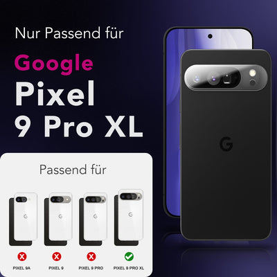NALIA 2x Kameraschutzglas für Google Pixel 9 Pro XL – Linsenschutz 9H & Case-Friendly – FOCUS.X2 MAX (HD-Echtglas Transparent) – Marke aus Berlin Default Title NALIA GlasSchutz