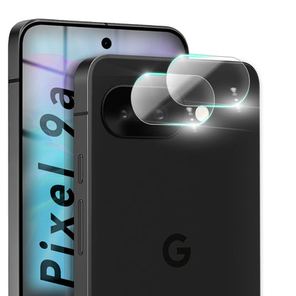 NALIA Focus.X2 MAX Kameraschutz für Google Pixel 9a – 2x Kamera Schutzglas, Ultra-Klare Abdeckung mit 9H Härte, Hüllen-freundlich, Anti-Fingerabdruck, Kratzfestes Kameraglas Default Title NALIA GlasSchutz