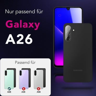 NALIA 2x Kameraschutzglas für Samsung Galaxy A26 – Linsenschutz 9H & Case-Friendly – FOCUS.X2 MAX (HD-Echtglas Transparent) – Marke aus Berlin Default Title NALIA GlasSchutz