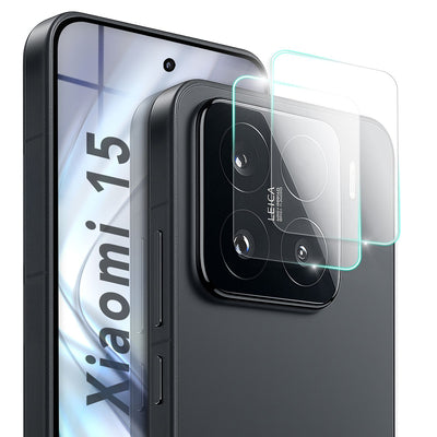 NALIA 2x Kameraschutzglas für Xiaomi 15 – Linsenschutz 9H & Case-Friendly – FOCUS.X2 MAX (HD-Echtglas Transparent) – Marke aus Berlin Default Title NALIA GlasSchutz