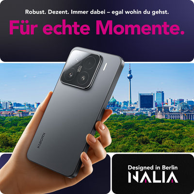 NALIA 2x Kameraschutzglas für Xiaomi 15 – Linsenschutz 9H & Case-Friendly – FOCUS.X2 MAX (HD-Echtglas Transparent) – Marke aus Berlin Default Title NALIA GlasSchutz