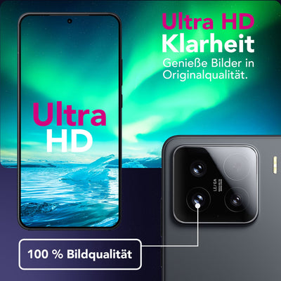 NALIA 2x Kameraschutzglas für Xiaomi 15 – Linsenschutz 9H & Case-Friendly – FOCUS.X2 MAX (HD-Echtglas Transparent) – Marke aus Berlin Default Title NALIA GlasSchutz