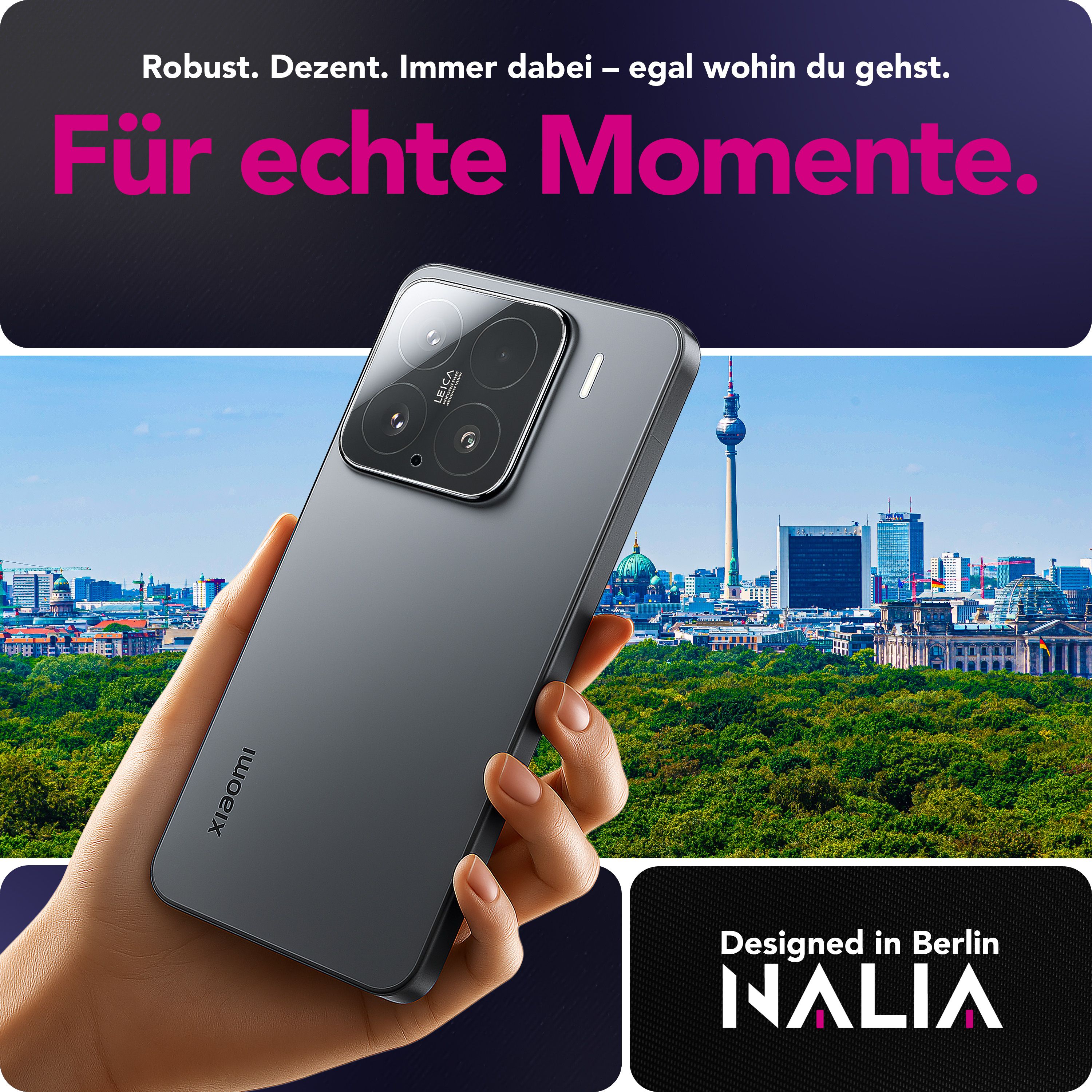 NALIA Kameraglas Xiaomi 15 Linsenschutz Panzerglas kratzfest Default Title NALIA GlasSchutz