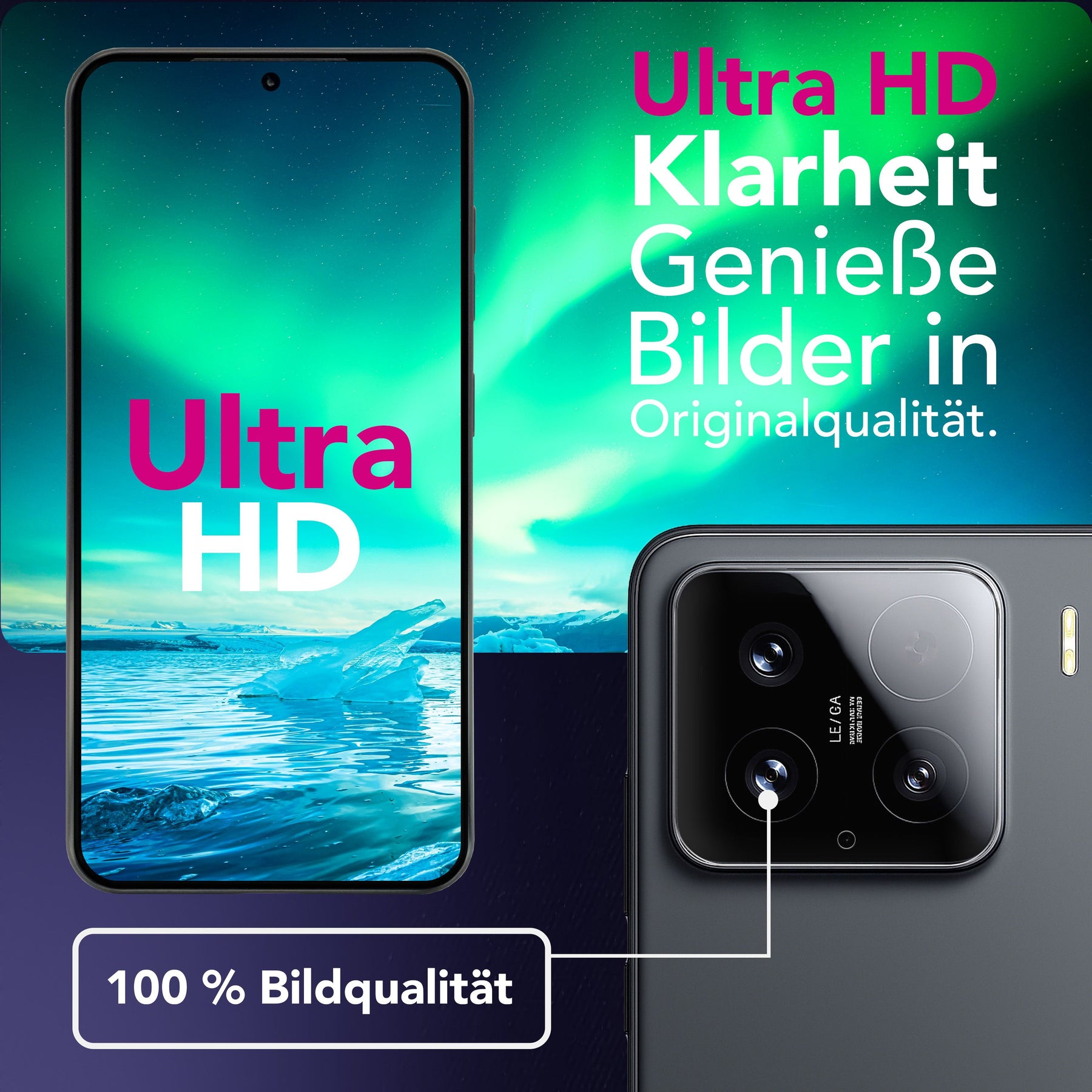 NALIA 2x Kameraschutzglas für Xiaomi 15 – Linsenschutz 9H & Case-Friendly – FOCUS.X2 MAX (HD-Echtglas Transparent) – Marke aus Berlin Default Title NALIA GlasSchutz