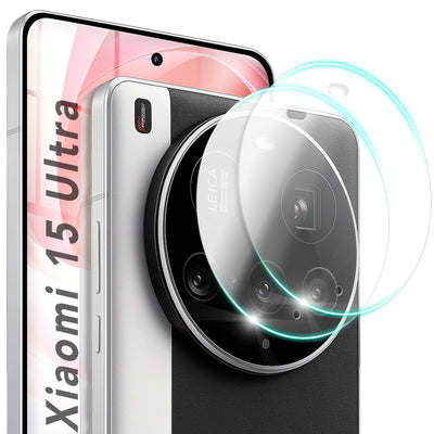 NALIA 2x Kameraschutzglas für Xiaomi 15 Ultra – Linsenschutz 9H & Case-Friendly – FOCUS.X2 MAX (HD-Echtglas Transparent) – Marke aus Berlin Default Title NALIA GlasSchutz