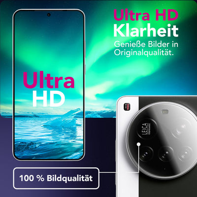 NALIA 2x Kameraschutzglas für Xiaomi 15 Ultra – Linsenschutz 9H & Case-Friendly – FOCUS.X2 MAX (HD-Echtglas Transparent) – Marke aus Berlin Default Title NALIA GlasSchutz