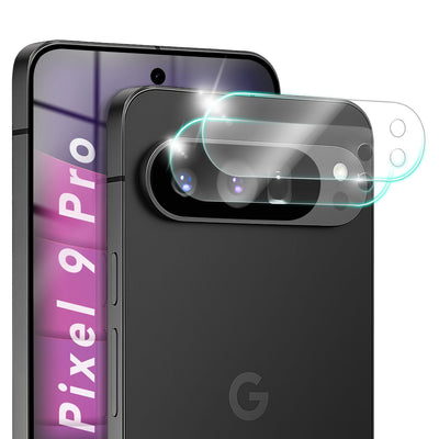 NALIA 2x Kameraschutzglas für Google Pixel 9 Pro – Linsenschutz 9H & Case-Friendly – FOCUS.X2 MAX (HD-Echtglas Transparent) – Marke aus Berlin Default Title NALIA GlasSchutz