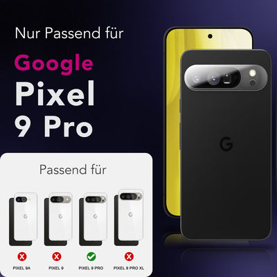 NALIA 2x Kameraschutzglas für Google Pixel 9 Pro – Linsenschutz 9H & Case-Friendly – FOCUS.X2 MAX (HD-Echtglas Transparent) – Marke aus Berlin Default Title NALIA GlasSchutz