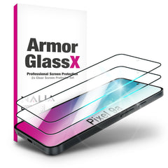 NALIA 2x Schutzglas für Google Pixel 9a – Full-Screen Schutz 9H & Hüllenfreundlich – ARMORGLASSX (Display Glasfolie Transparent & 9H Härte) – Marke aus Berlin