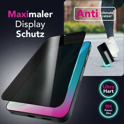 NALIA Blickschutzglas für Google Pixel 9 / 9 Pro – Härte 9H & Robust – ANTISPYX (Privacy Full-Cover) – Marke aus Berlin Default Title NALIA GlasSchutz